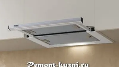 Кухонная вытяжка SAVO GH-56 inox встраиваемая 54 см - система VILPE Тихая  кухня купить за 61 275 руб.