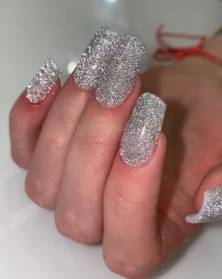 Перламутровая втирка для ногтей Синяя - Masha`s Nails Shop