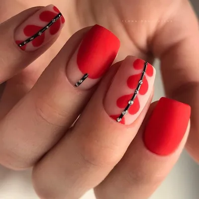 Маникюр Черная Вуаль - Nail Art колготки, кружева - YouTube