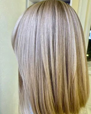 Вуальное мелирование волос + тонирование в платиновый блонд + плазма для  волос. Мастер Эльвира | ВКонтакте
