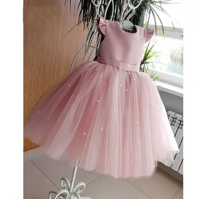 Модные платья для выпускного с цветами для девочек, летние детские платья  для девочек, кружевное детское платье без рукавов для вечеривечерние |  AliExpress