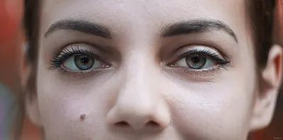 Красивые, выразительные глаза/ большой женский глаз фотография Stock |  Adobe Stock