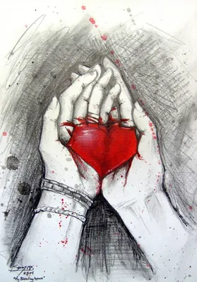 Сердце | Розовые сердца, Сердце, Разбитое сердце