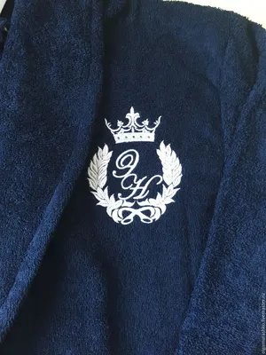 Именные халаты с вышивкой, срочное изготовление за 1-3 дня, заказать онлайн  — Студия вышивки Embroidery73