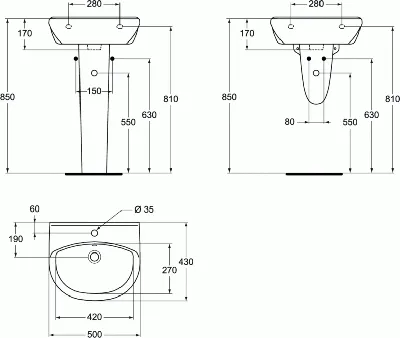 Высота смесителя над ванной от пола, стандарт установки крана от Топ  Сантехника