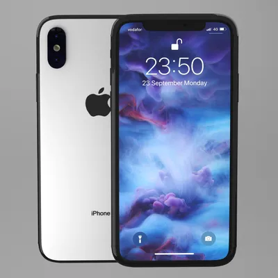 Задняя крышка Apple iPhone X (small hole) Space Grey – купить в Киеве и  Украине