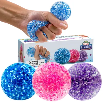Beadeez Squishy Stress Balls With Beads | YoYa Toys