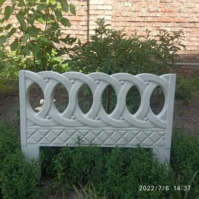 Декоративный деревянный забор ограждение для клумбы площадки  (ID#1854965493), цена: 350 ₴, купить на Prom.ua