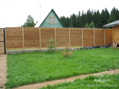 Забор-жалюзи с ламелями Реснички 48м Printech Каштан в Ставрополе