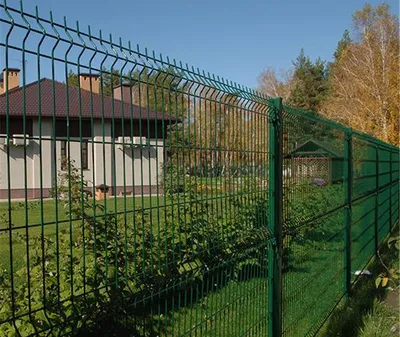 Забор из сетки Гиттер - цена с установкой| Заборы Гиттер - купить в Москве
