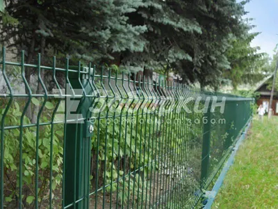 Купить забор из сетки Гиттер - цена с установкой в Москве - Заборкин