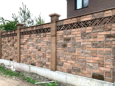 Забор из природного камня - купить ограду из дикого камня в  Санкт-Петербурге по низкой цене - Good Zabor
