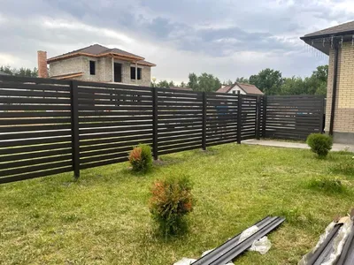 Купить забор ранчо в Минске | Металлический забор ранчо, цена