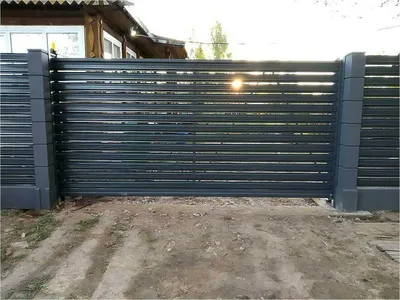 Забор ранчо металлический - купить по низкой в Москве - Good Zabor