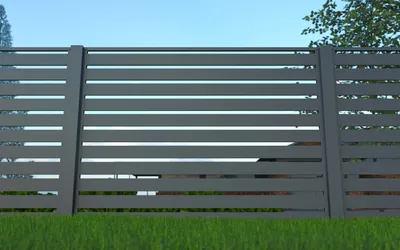 Металлический забор в стиле ранчо «Фестиро» от производителя в Саратове