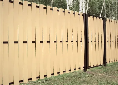 Как я за месяц сделал деревянный забор своими руками