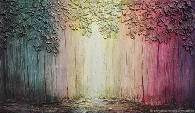 Купить картину \"Таинственный лес\" - художник Маргарита Баранова