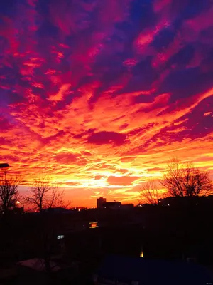 Жители Красноярска сфотографировали невероятно красивый закат — Новости  Красноярска на 7 канале