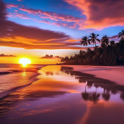 Волны, лето, море и красивый закат | Sunset wallpaper, Sky aesthetic,  Nature photography