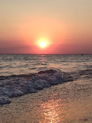 Фотокартина ”Закат на Чёрном море” для интерьера, купить
