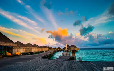 Закат солнца на Мальдивах- это особое... - Maldives-Bonus.com | Facebook