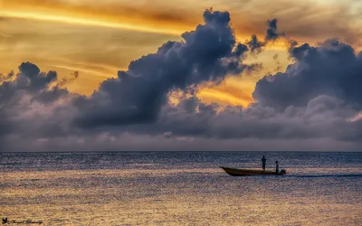 Закат на Мальдивах. :: Татьяна Калинкина – Социальная сеть ФотоКто