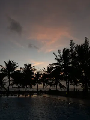 Фото «Закат на Мальдивах» из фотогалереи «Мальдивы, Horubadhoo Island, Baa  Atoll, отель Royal