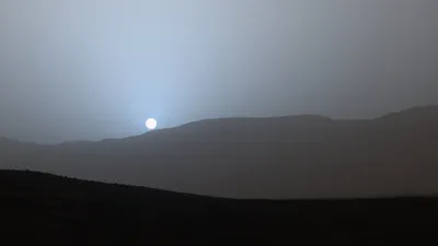 Как выглядит закат на Марсе и других планетах: симуляция NASA