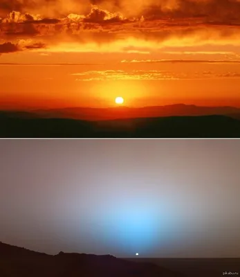 Ученые объяснили, почему на Марсе голубой закат солнца. Читайте на UKR.NET