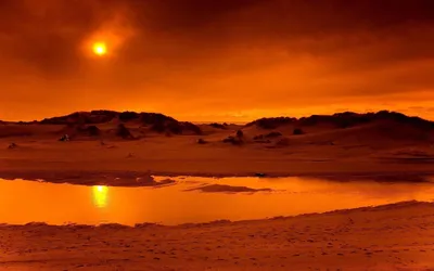 Пыльная Буря На Марсе Закат На Марсе Марсианский Пейзаж 3d Рендеринг —  стоковые фотографии и другие картинки Астрономия - iStock