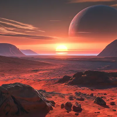 Как выглядит закат на Марсе? А на Венере? Калейдоскоп закатов на других  планетах | Открытый космос | Дзен