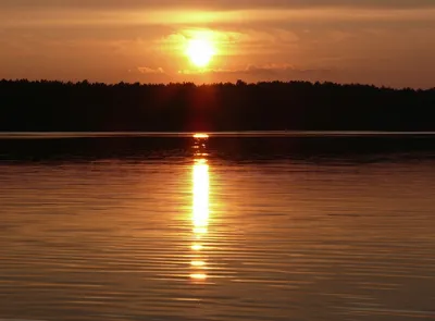 Файл:Вечер на озере. Закат.JPG — Википедия