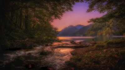 Закат на Плещеевом озере :: Сергей Михальченко – Социальная сеть ФотоКто