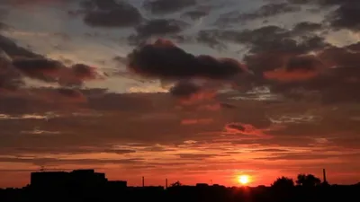 Закат солнца берег черного моря - YouTube
