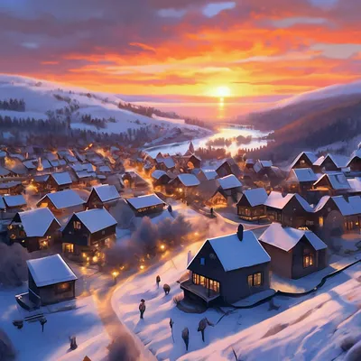 Каждый из нас хоть раз в жизни наблюдал это волшебное таинство – закат  солнца зимой. Когда всё вокруг окрашивается в невероятные, сказочные… |  Instagram