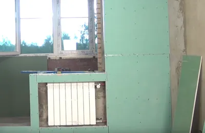 Как правильно убрать трубы отопления в стену под гипсокартон - YouTube