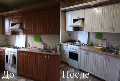 Реставрация, замена фасадов кухни. Покраска в металлик: заказ, цены в  Минске. Услуги изготовления и обслуживания бытовых товаров от \"Grand Decor\"  - 102089206