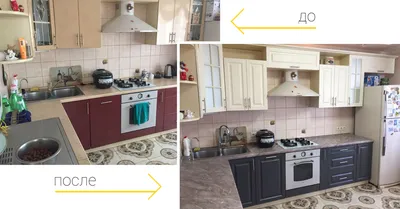 Как легко обновить кухонный гарнитур, заменить фасады кухни в СПб.