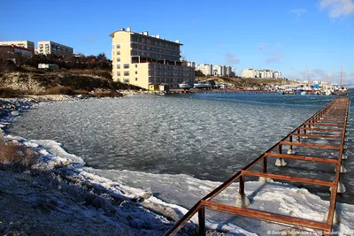 Черное море замерзло (12 фото) | Прикол.ру - приколы, картинки, фотки и  розыгрыши!