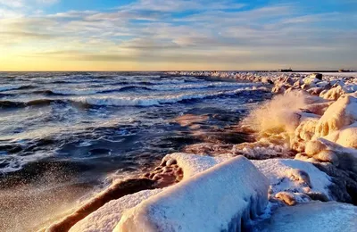 В Одессе замерзло Черное море | Общество | АиФ Аргументы и факты в Беларуси