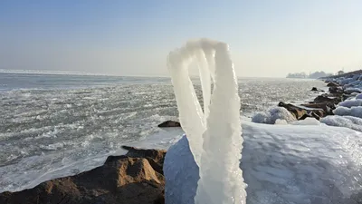 Черное море замерзло! Горы льда! | Черное море замерзло! Горы льда! Зима  2012 года. | By Крым - Crimea | Facebook