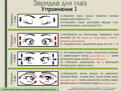 Упражнения для глаз — простая разминка для улучшения зрения | Фитсевен |  Дзен