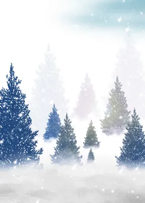 Ll том. волшебный зимний лес из …» — создано в Шедевруме
