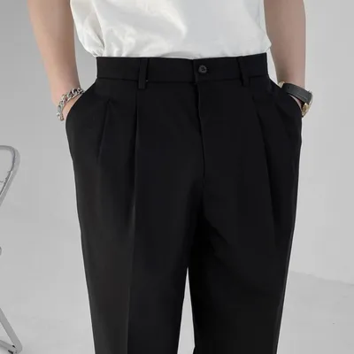 Мужские брюки зауженные размер L: купить зауженные L размер в Украине в  интернет-магазине issaplus.com недорого