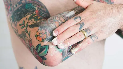 Процесс Заживления Татуировки. Как Ухаживать За Татуировкой. - YouTube