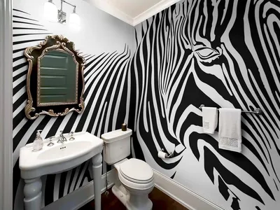 Фотообои на заказ, 3D Черно-белая зебра, фотообои для гостиной, кабинета,  Декор для дома, абстрактное искусство, обои s 3 D | AliExpress