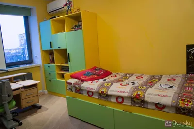 Зеленая детская | Мебель на заказ в Воронеже недорого 👌 — Изготовление  корпусной мебели по индивидуальным размерам — Тэрра