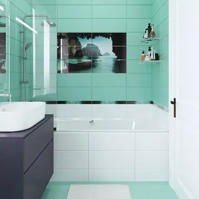 Изумрудные акценты в ванной: 9 изысканных примеров - archidea.com.ua