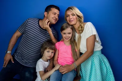 Зеленский показал редкое фото с женой и детьми - новости Украины