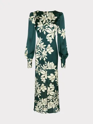 Женские длинные зеленые платья - купить в интернет-магазине «Love Republic»